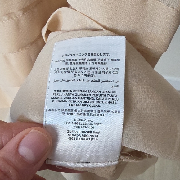 Guess Los Angeles Pleated Sheer Tank Top β Size XS - Picture 9 of 10